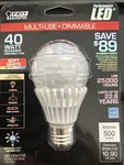 Feit Electric - Led 40 Watt Dimmable Soft White. 500 Lumens. Fixed Price $12.99.
