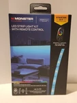 Monster Illuminessence Led Strip Light Starter Kit With Remote Control New. Fixed Price $7.99.