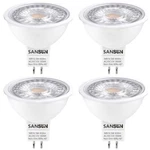 Sansun 5w Mr16 Led Landscape Light Bulbs, Low Voltage Assorted Colors , Sizes. Fixed Price $13.55.