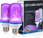 Smaller Size Led Purple Flame Light Bulbs - Halloween -2pack. Fixed Price $24.24.