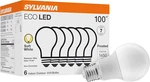 Sylvania Eco Led A19 Light Bulb, 100w Equivalent, Efficient 14.5w, 7 Year, 1450. Fixed Price $23.95.