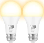 Dusk To Dawn Light Bulbs 850lm, 60w Equivalent, Soft White, Led 9.5w, A19, E26 B. Fixed Price $14.99.