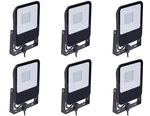(case Of 6) Philips Stonco Led Slim Outdoor Floodlight Area Light, 48 Watt,. Fixed Price $195.77.
