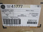 41777 Ge Lighting 1-5/8" T8 U-lamp; 3500k; Medium Bipin Base Brand New!. Fixed Price $75.99.