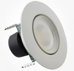 Satco S11822 7.5w Led Directional Retrofit Downlight Gimbaled 4 Inch Cct Round. Fixed Price $7.26.