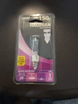 150 Watt Mini Candelabra Base Clear Lamp Bulb Feit Bpq150cl/mc. Fixed Price $9.99.