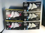 5 Packs Feit Electric Light Bulbs,par 38 90w Spot Bulb,br 40 75w Flood,free,new. Fixed Price $79.99.
