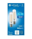 Ge 2pk 60w Refresh T10 Led Light Bulbs Daylight Lot Of 2. Fixed Price $18.99.