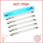 Celiwace 6 Pack Uva-bl T5 6w 32050 F6t5/bl Replacement Bulb Fluorescent Light Tu. Fixed Price $19.58.