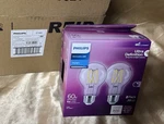 2-packs : A19 Philips Dimmable 8w Daylight Led E26 Indoor Bulbs. Fixed Price $8.00.