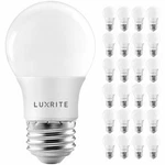 Luxrite A15 Led Light Bulb 40w Equivalent Dimmable 5000k 600lm E26 Base 24-pack. Fixed Price $98.99.