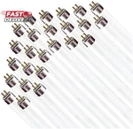 Circle - 25-pack Of Daylight Linear Fluorescent T8 Bulbs F32t8/sp865, 32w, 6500k. Fixed Price $123.43.