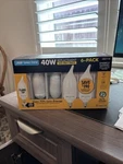Feit Electric Flame Tip 282114 Replacement 6-pack White 40 Watt. Fixed Price $15.75.