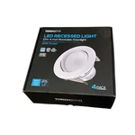 Torchstar Led Recessed Light 4-pack White Dimmable Indoor Lighting. Fixed Price $40.00.