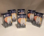 Ge Led Candelabra Filament Light Bulb Medium Base Soft Frosted 40 Watt 12 Pk. Fixed Price $18.95.
