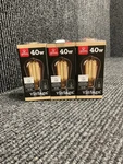 3x Globe Vintage Squirrel Cage Edison Electric Light Bulbs 40w. Fixed Price $20.99.