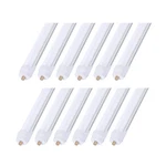 Onlylux 8ft Led Bulbs,12 Pack 94" 45w Fa8 Single Pin Tube Lights 5400lm, .... Fixed Price $185.05.