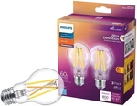 Genuine Philips Led Dimmable A19 E26 Soft White 2700k 2 Pack Light Bulb. Fixed Price $17.58.