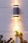 Outdoor Wall Mounted Lighting. Lmp Eco Double 2xgu 10 Led Spot Bulb In. Gray. Fixed Price $12.99.