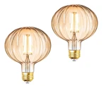 Sd Lux Vintage Led Edison Bulb 6w 600lm Dimmable G40 Globe Warm White E26 2-pack. Fixed Price $76.49.