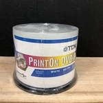 Tdk Dvd+r Print-on White Disks Sealed 50 Pack Blank, New!. Fixed Price $10.49.