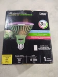 Feit Electric Par 38 E26 Medium Led Grow Light Clear 1 Pk Brand New In Box. Fixed Price $36.00.