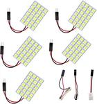 Ym E-bright 5-pack White 5050 24smd Led Panel Dome Light Lamp Auto Car Reading I. Fixed Price $18.95.