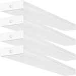 Hykolity 4 Pack 4ft 5.7 W Led Wraparound Light 40w Shop Lights For Garage. Fixed Price $156.13.