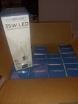New Lot Of 12 Viribright - Light Bulbs 35w Led. Fixed Price $14.99.