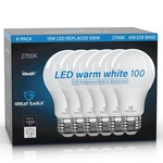 Great Eagle A19 Led Light Bulbs 100 Watt Equivalent, Warm White 2700k Lig.... Fixed Price $16.05.