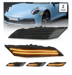 Litzland Led Side Marker Lights Sequential Amber Porsche 911 992 2019 All Models. Fixed Price $29.99.