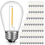 Gvvoohome 64 Pack S14 Led Replacement Light Bulbs Shatterproof Plastic 1w Outdoo. Fixed Price $78.69.