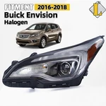 For 2016-2018 Buick Envision Halogen Headlight W/led Drl W/bulb Driver Left Lh. Fixed Price $154.80.