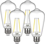Sigalux Edison Bulbs, E26 Led Bulb St58 4 Count (pack Of 1), 60w-warm White. Fixed Price $21.82.