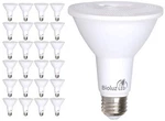 Bioluz Led 24 Pack Par30 Bulb 90 Cri 10w = 100 Watt Replacement Daylight .... Fixed Price $107.69.