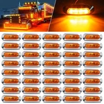 Alfu 40pcs Amber Dc 12-24v Led Trailer Lights Side Marker Front Rear T.... Fixed Price $99.78.