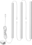 Dimmable Usb Under Cabinet Lights - 3 Pack 12" Linkable Led Strips, 6000k Cold W. Fixed Price $14.52.