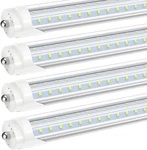 T8 T10 T12 8ft Led Light Bulbs, Single Pin Fa8 Base, 8 Foot Fluorescent Tube. Fixed Price $123.83.