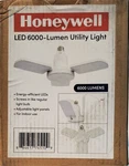 Honeywell 6000 Lumen Led Utility Light, 3 Adjustable Light Panels. Fixed Price $26.00.