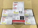 Satco 9.8w 120v A19 Led White E26 Medium Base 800 Lumens 3000k Non-dimmable Bulb. Fixed Price $25.00.