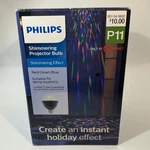 Philips Shimmering Projector Bulb Standard Led Red Green Blue Target Holidays. Fixed Price $19.99.