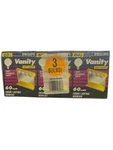Philips Vanity Soft White Light Bulbs G25 60w 3 Medium Base. Fixed Price $18.99.