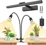 Sansi Led Grow Light For Indoor Plants 300w Clip +350w Wall Mount Timer 4/8/12. Fixed Price $82.35.