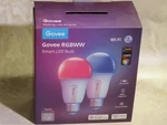 Govee Wi-fi+ Bluetooth Rgbww Smart Led Bulbs - H6008 800 Lumens 9watts Pack Of 2. Fixed Price $19.77.