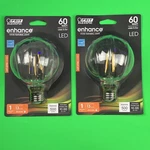 Feit Electric Enhance Natural Light Soft White 2700k 60 Watt Led Bulb 2pack. Fixed Price $11.87.