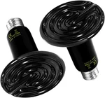 Simple Deluxe 100w 2-pack Ceramic Reptile Heat Lamp Emitter Bulb No Light E. Fixed Price $21.95.