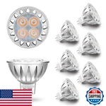Alide Mr16 Led Bulbs 5w Gu5.3 2700k Warm White 12v Not Dimmable 6-pack. Fixed Price $42.27.
