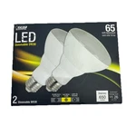 Feit Electric 43523, 2 Dimmable Br30 Led 10.5w Light Bulbs. Fixed Price $10.00.