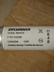 Sylvania F15t12/cw - 15w Fluorescent T12 G13 Base Cool White. Fixed Price $19.99.