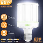 80w Led Corn Bulb Light Equivalent 250w Mh/hps Warehouse Parking Lot E39. Fixed Price $48.00.